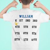 Kindergarten-Abschluss mit Handdruck T-Shirt