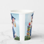 Kindergarten Abschluss Niedlich Cat Girl Pappbecher (Rechts)