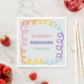 Kindergarten Abschluss Paper Napkin Serviette (Beispiel)