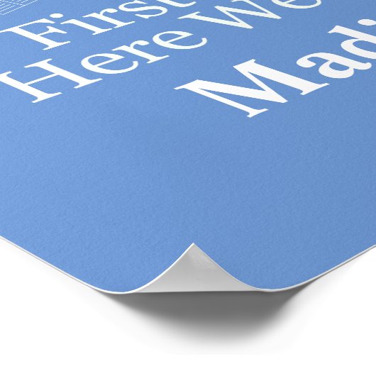 Kindergarten Abschluss Poster (Ecke)