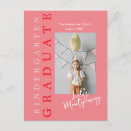 Kindergarten Abschluss Postkarte 5 Fotos