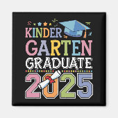 Kindergarten-Abschluss-Schule 2025 Magnet (Vorne)