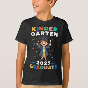 Kindergarten Abschluss Shirt 2025 Girls Kinder