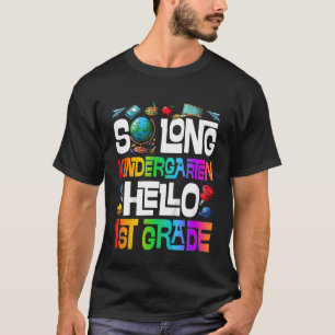 Kindergarten Abschluss So Long Kindergarten Hallo T-Shirt