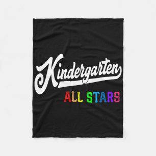 Kindergarten All Stars Lehrerteam Fleecedecke