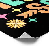 Kindergarten-Ausflugskolonne Poster (Ecke)