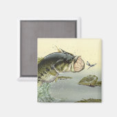 Kindergarten: Bass aus dem Largemouth Magnet (Vorderseite/Rückseite)
