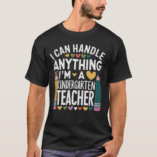 Kindergarten Bildung der Lebensschule T-Shirt (Vorderseite)