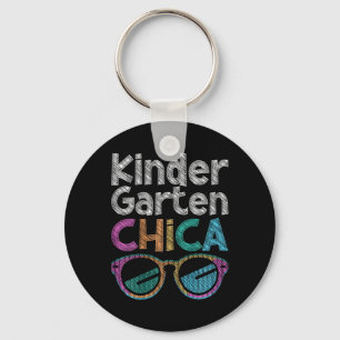 Kindergarten Chica Zurück zur Schule Kindergarten  Schlüsselanhänger