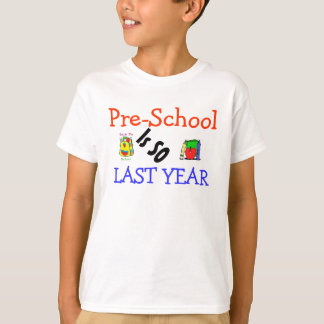 KINDERGARTEN CHILD'S T - SHIRT TEMPLATE