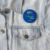 Kindergarten Crew für Kinderzimmer-Schule Kind Vin Button (Beispiel)