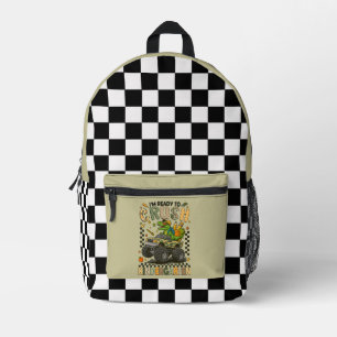 Kindergarten Crusher: Monster Truck Selbstvertraue Bedruckter Rucksack