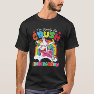 Kindergarten Dabbing Einhorn zurück zur Schule Kin T-Shirt