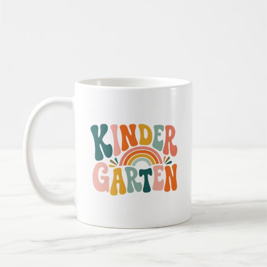 Kindergarten-Dankeschön-Geschenk Kaffeetasse (Links)
