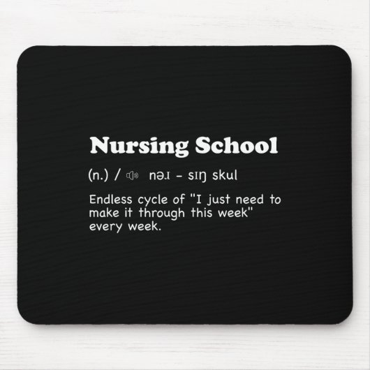 Kindergarten - Definition von Spaß Mousepad (Vorne)
