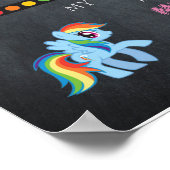 Kindergarten der ersten Klasse, Foto für Tafelschi Poster (Ecke)