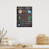 Kindergarten der ersten Klasse, Foto für Tafelschi Poster (Küche)