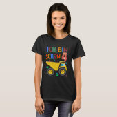 Kindergarten Deutscher Text bin 4 T-Shirt (Vorne ganz)
