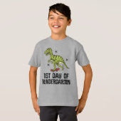 Kindergarten Dinosaurier T-Shirt (Vorne ganz)