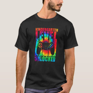 Kindergarten-Ebene ungesicherte Gefärbte Krawatte  T-Shirt