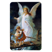 Kindergarten Engel mit weißen Flügeln Magnet (Vertikal)