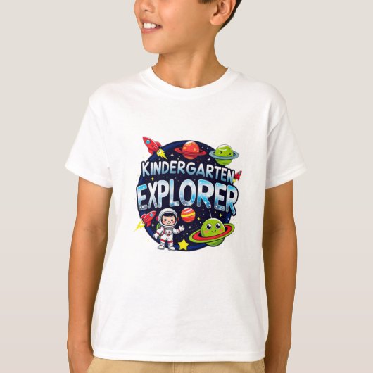 Kindergarten Explorer T - Shirt (Vorderseite)