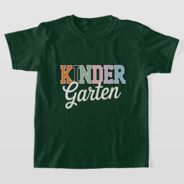 Kindergärten – Farbige Gestaltung für den Schulbeg T-Shirt