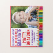 Kindergarten Foto Abschluss Puzzle (Vertikal)