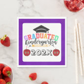 Kindergarten für Abschluss Serviette (Beispiel)