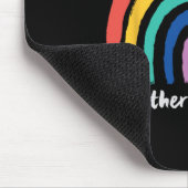 Kindergarten Gemeinsam 100 Tage Regenbogenlehrer S Mousepad (Ecke)