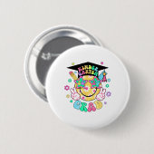 Kindergarten Grad Abschluss Letzten Tag Schule Läc Button (Vorne & Hinten)