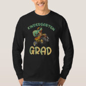Kindergarten Grad Dinosaur T-Shirt (Vorderseite)