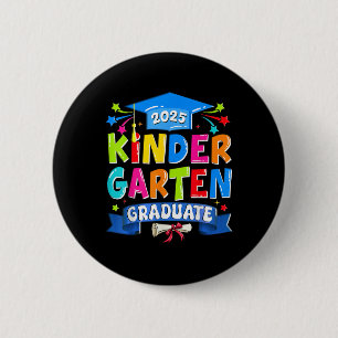 Kindergarten Graduate 2025 Kinder Abschluss Kinder Button
