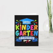 Kindergarten Graduate 2025 Kinder Abschluss Kinder Karte (Vorderseite)