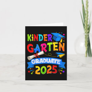 Kindergarten Graduate Cl von 2025 Abschluss Boy Gi Karte