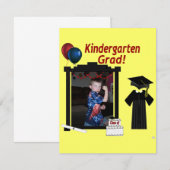 Kindergarten Graduate Einladung Foto Text hinzufüg (Vorne/Hinten)