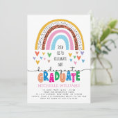 Kindergarten Graduate Foto Einladung (Stehend Vorderseite)