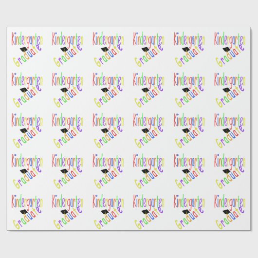 Kindergarten-graduiertes Packpapier (Flach)