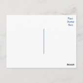 Kindergarten Gruß Postkarte (Rückseite)