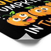 Kindergarten Halloween-Lehrerin Poster (Ecke)