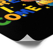 Kindergarten Here I Come, Back To School Baby Bear Poster (Ecke)