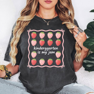Kindergarten ist mein Ding Erdbeerliebhaber T-Shirt