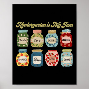 Kindergarten ist mein Ding Kindergarten-Lehrer Kin Poster