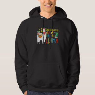 Kindergarten Kein Problem Lama Lehrer Schüler Zurü Hoodie