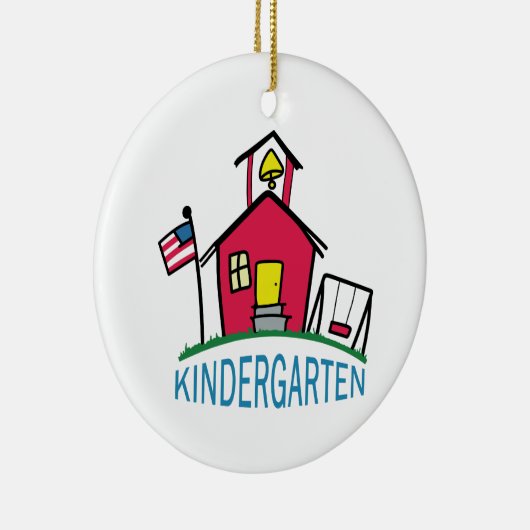Kindergarten Keramik Ornament (Rechts)