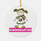 Kindergarten Keramik Ornament (Vorne)