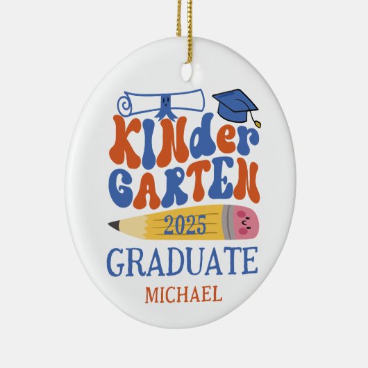 Kindergarten Keramik Ornament (Rechts)