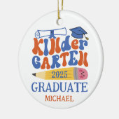 Kindergarten Keramik Ornament (Links)