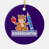 Kindergarten Keramikornament (Vorne)