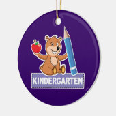 Kindergarten Keramikornament (Links)